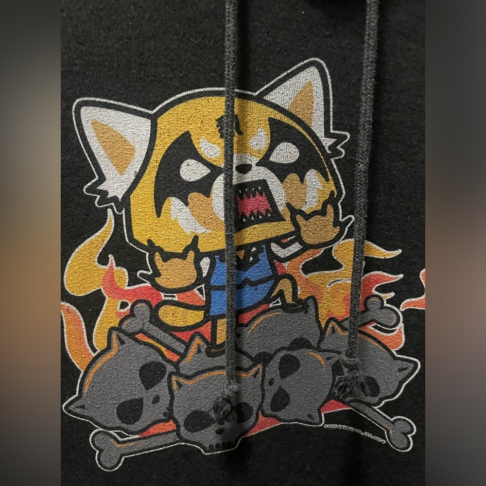 Aggretsuko Rage Pullover Hoodie - Picture 2 of 4